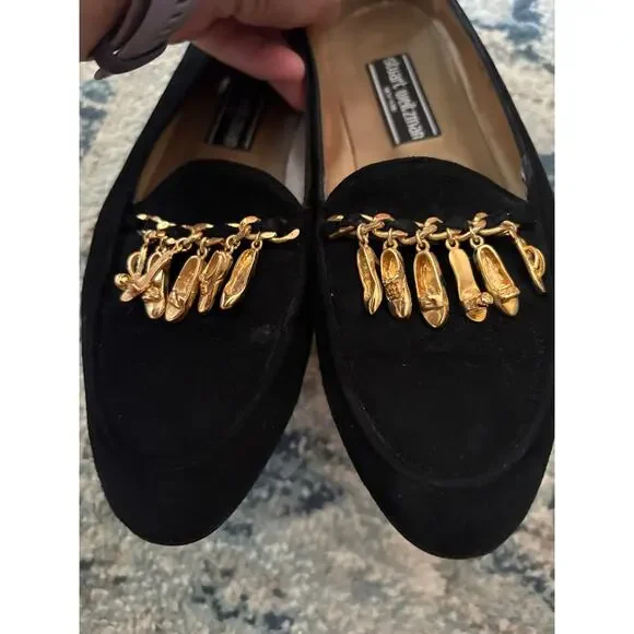 Vintage Stuart Weitzman New York Suede Loafers - Picture 6 of 7